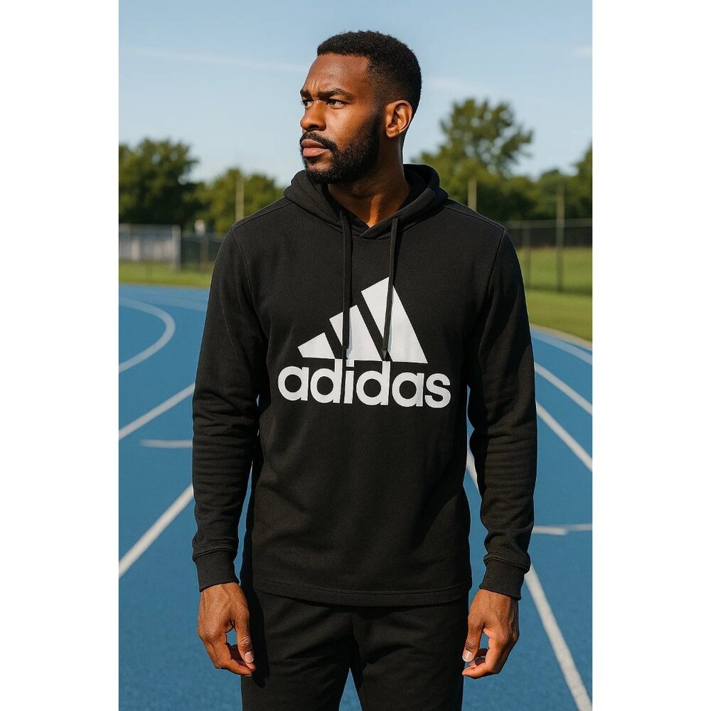 Adidas Lightweight Pullover hooded T-shirt , size Small Unisex